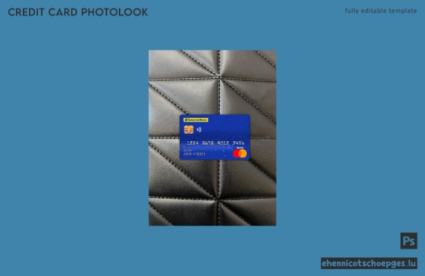 Brasilianische Banco do Brasil Mastercard-Debitkarte – Beispielansicht